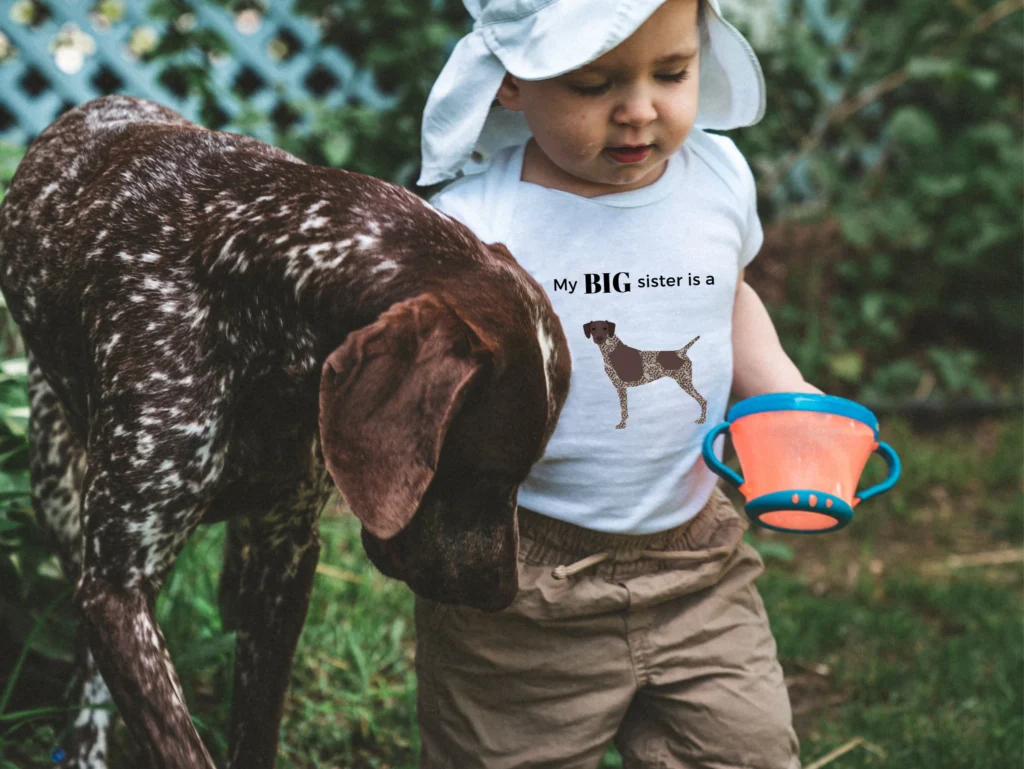 German shorthaired Comportamento con i bambini e altri animali domestici